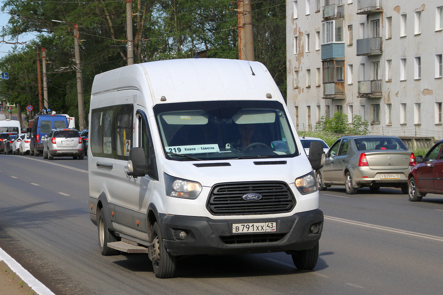 Кировская область, Ford Transit FBD [RUS] (X2F.ESG.) № х793