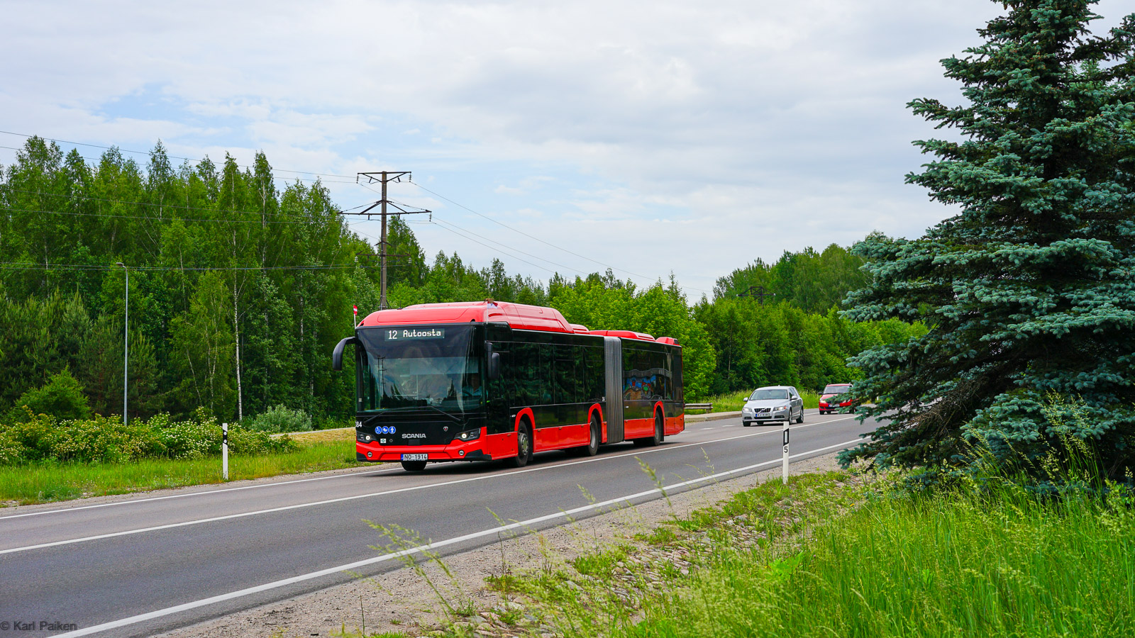 Латвия, Scania Citywide LFA II 17.9 № 384