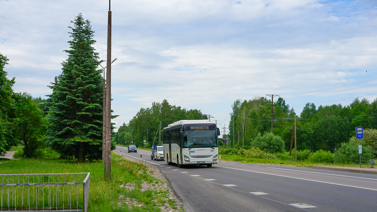 Латвия, IVECO Crossway LINE 12M NP № 158