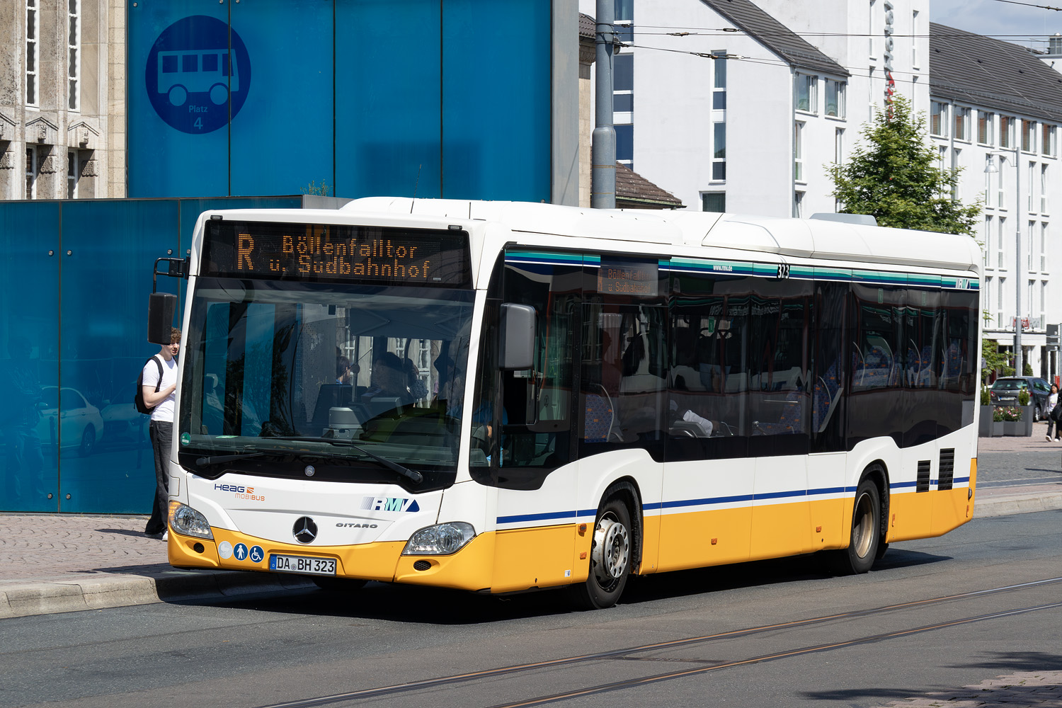 Гессен, Mercedes-Benz Citaro C2 LE № 323