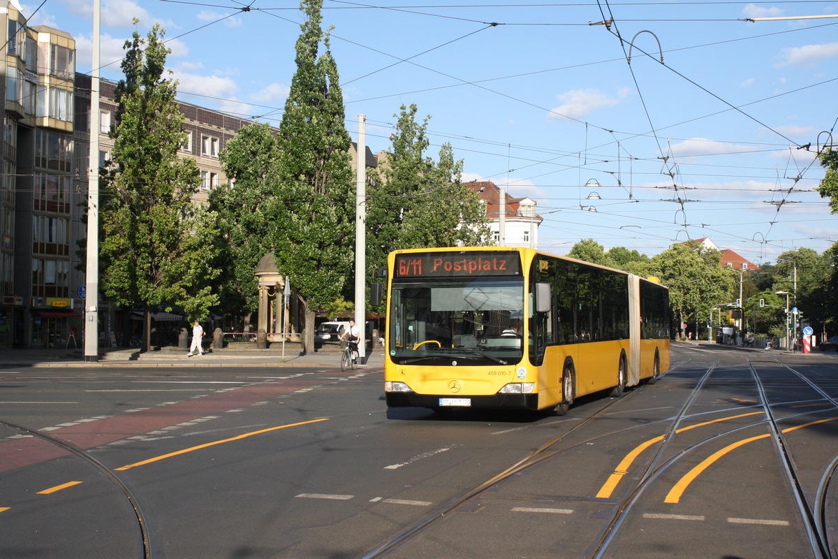 Саксония, Mercedes-Benz O530G Citaro facelift G № 459 010-7