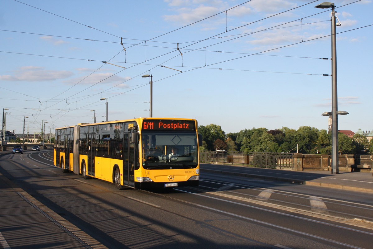 Саксония, Mercedes-Benz O530G Citaro facelift G № 459 010-7