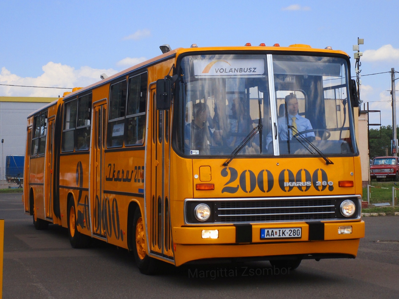 Венгрия, Ikarus 280.33 № AA IK-280; Венгрия — 3. Volánbusz Retro Nap, Hatvan (2024)