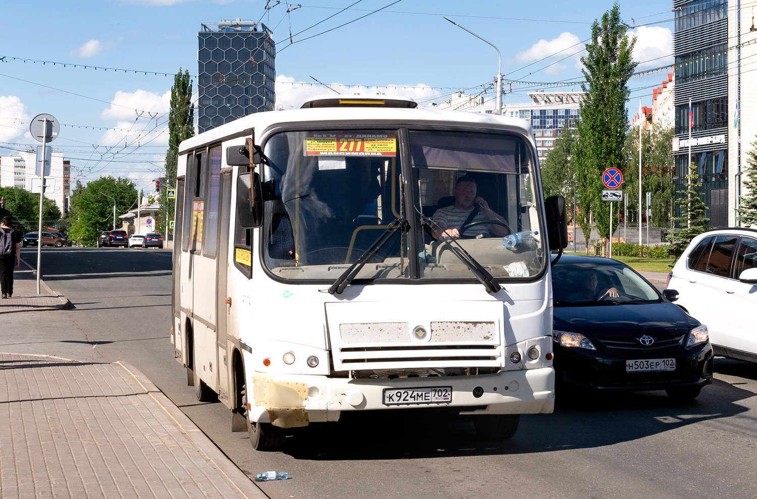 Башкортостан, ПАЗ-320302-08 № К 924 МЕ 702