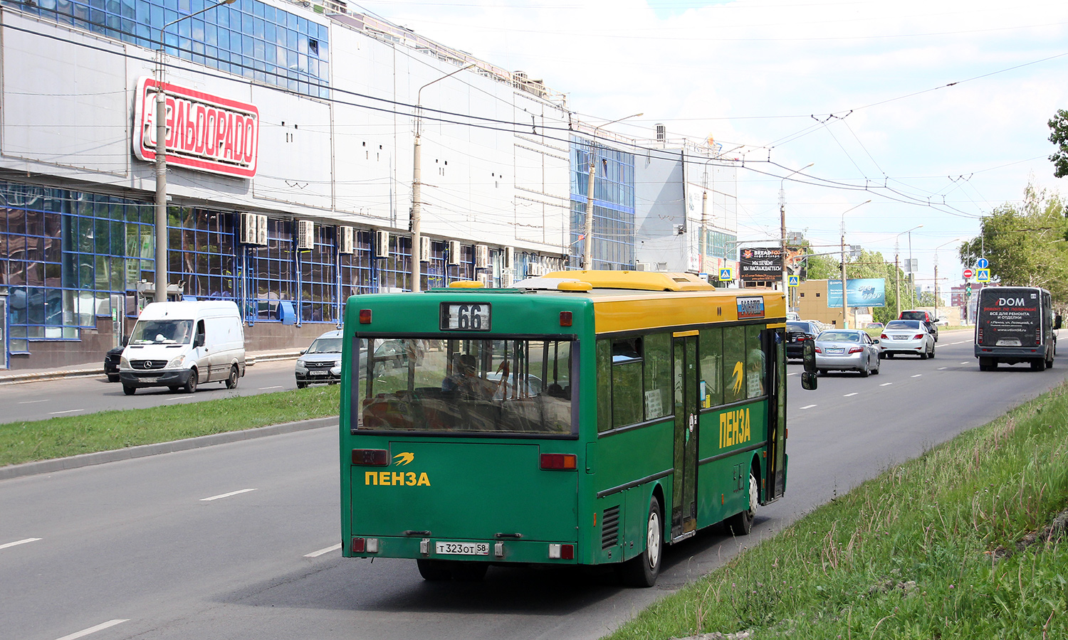 Пензенская область, Mercedes-Benz O405 № Т 323 ОТ 58