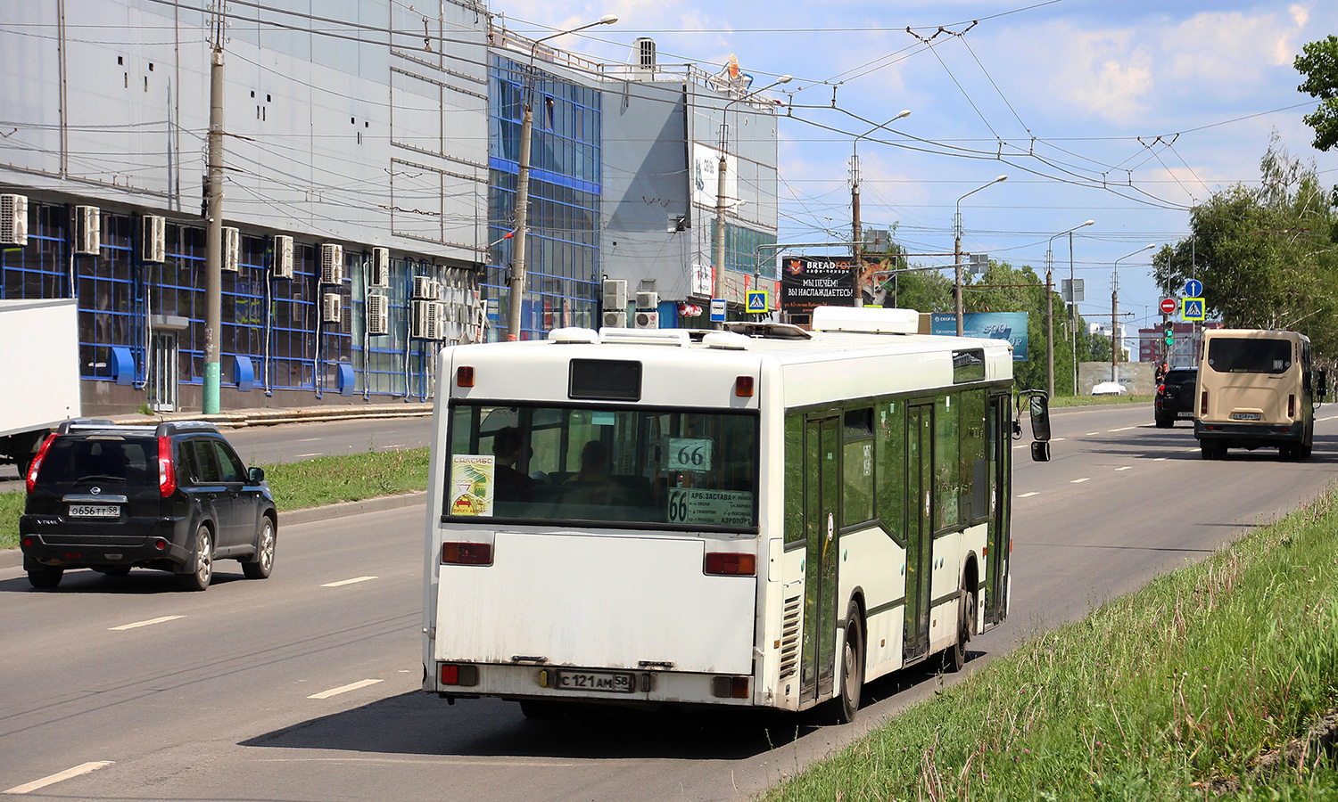 Penza region, Mercedes-Benz O405N2 (SAM) č. С 121 АМ 58