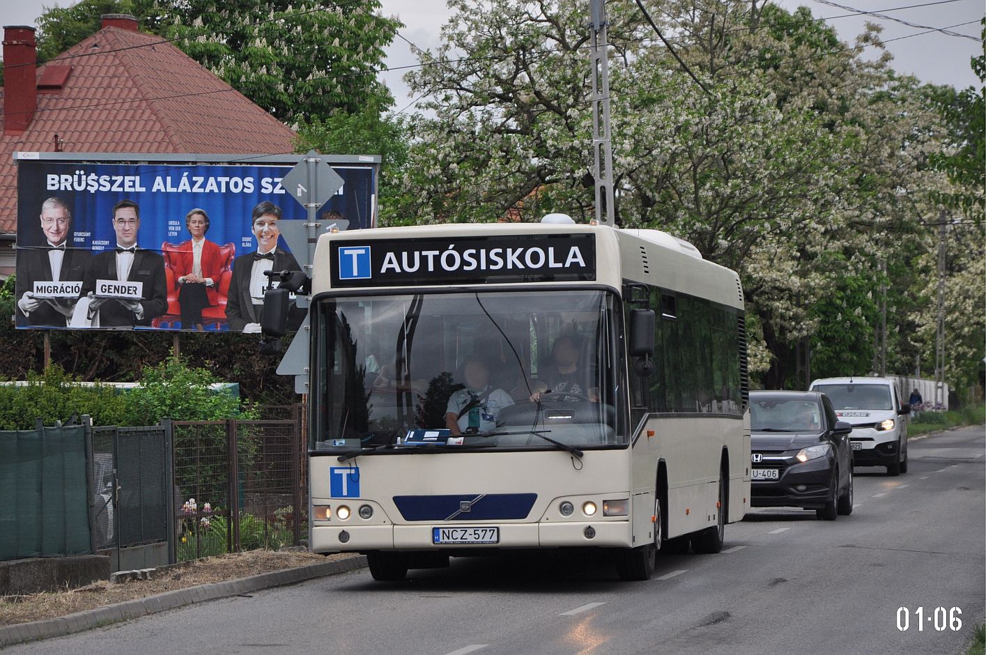 Венгрия, Volvo 7000 № NCZ-577