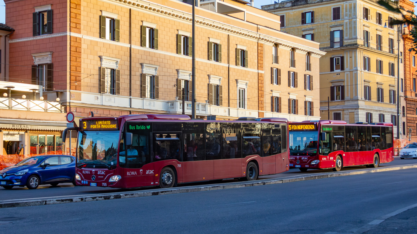 Италия, Mercedes-Benz Citaro C2 hybrid № 755