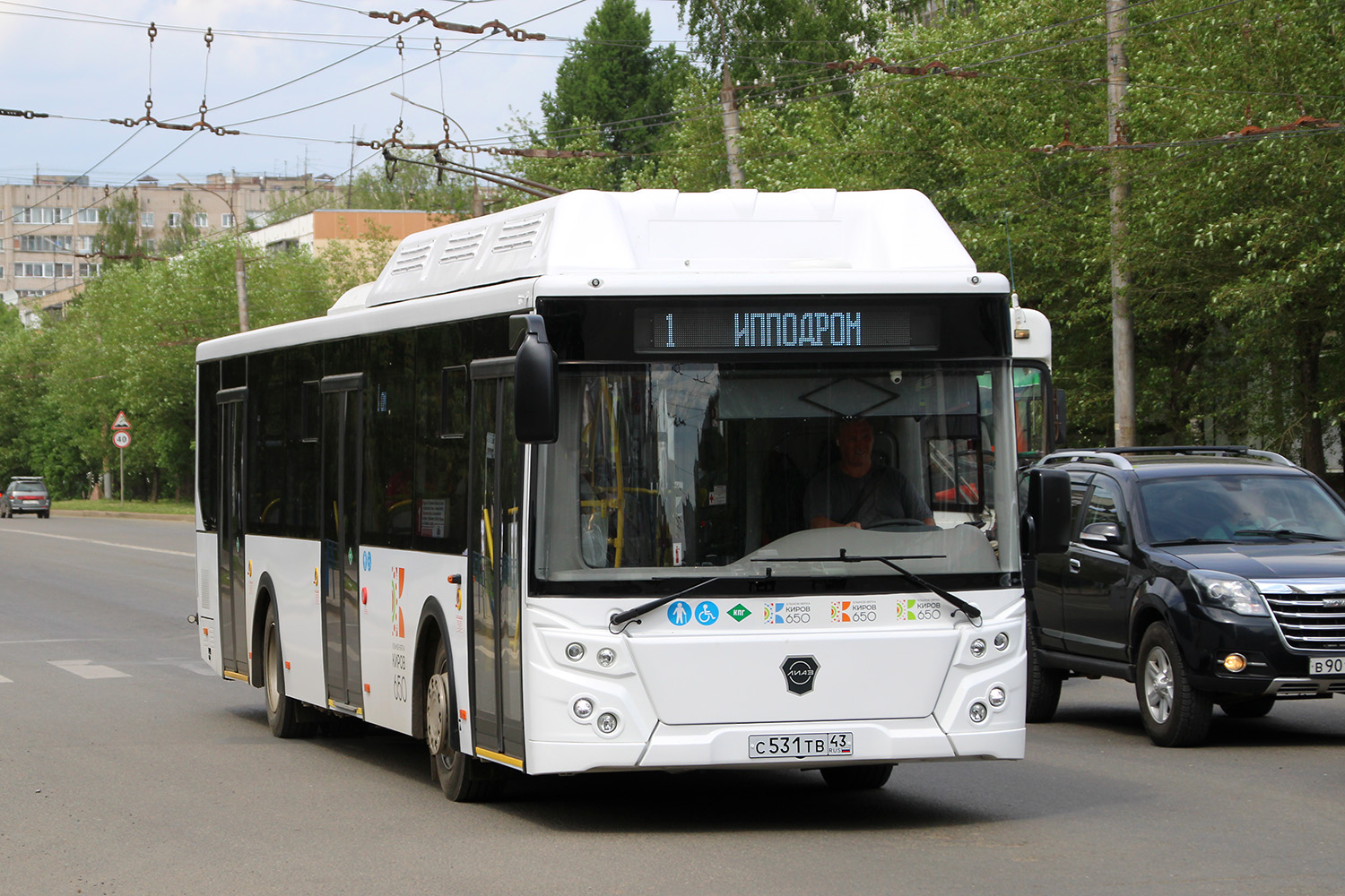 Кировская область, ЛиАЗ-5292.67 (CNG) № С 531 ТВ 43