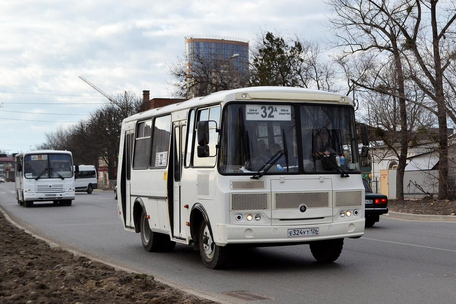 Ставропольский край, ПАЗ-32054 № Е 324 УТ 126