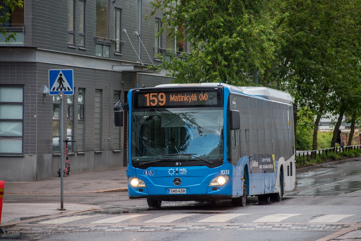 Финляндия, Mercedes-Benz Citaro C2 LE MÜ № 1038