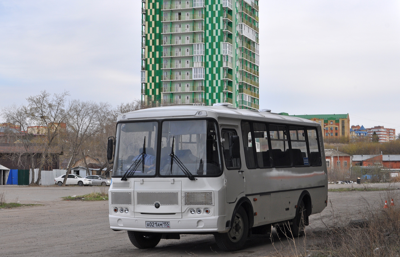 Омская область, ПАЗ-32053 № 2222