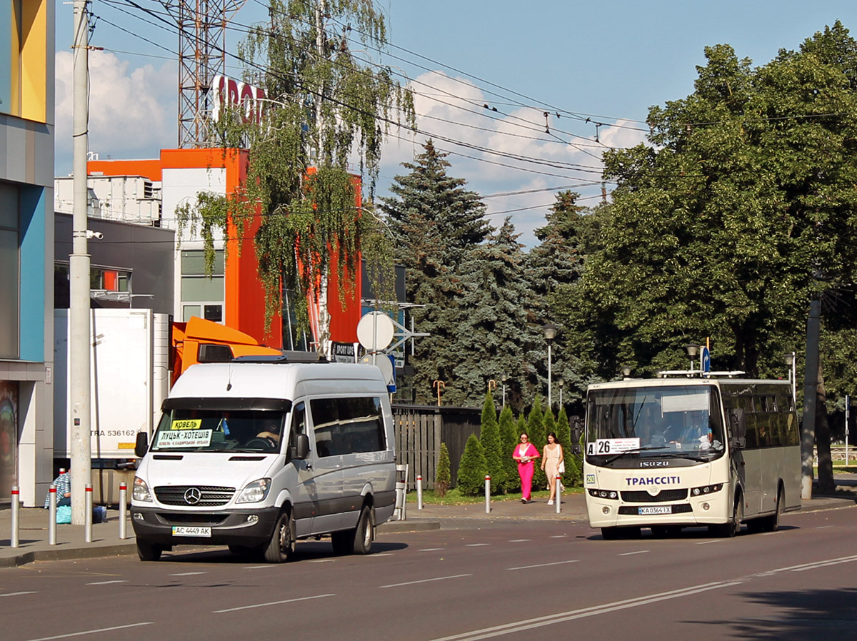 Волынская область, Mercedes-Benz Sprinter W906 516CDI № AC 4449 AK; Волынская область, Ataman A092H6 № 293