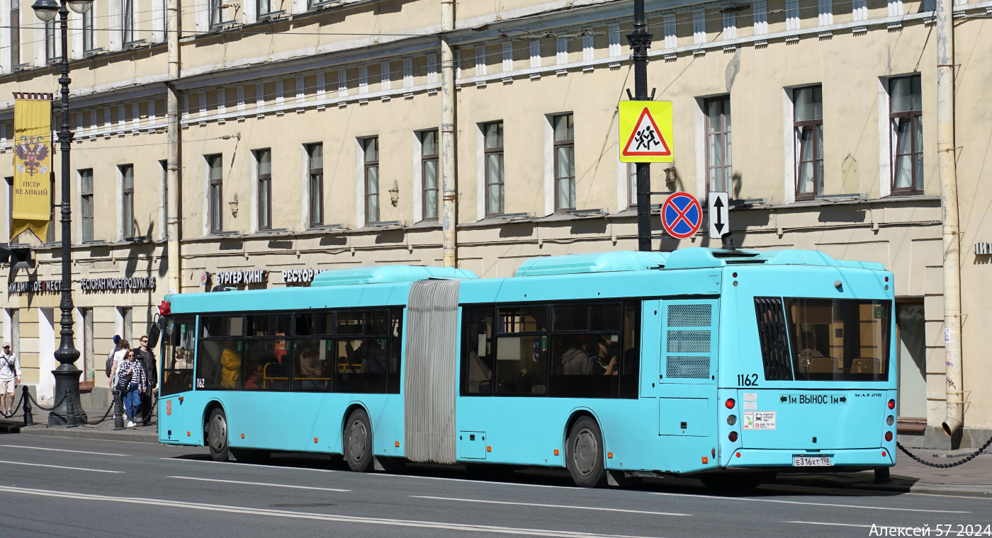 Санкт-Петербург, МАЗ-216.066 № 1162