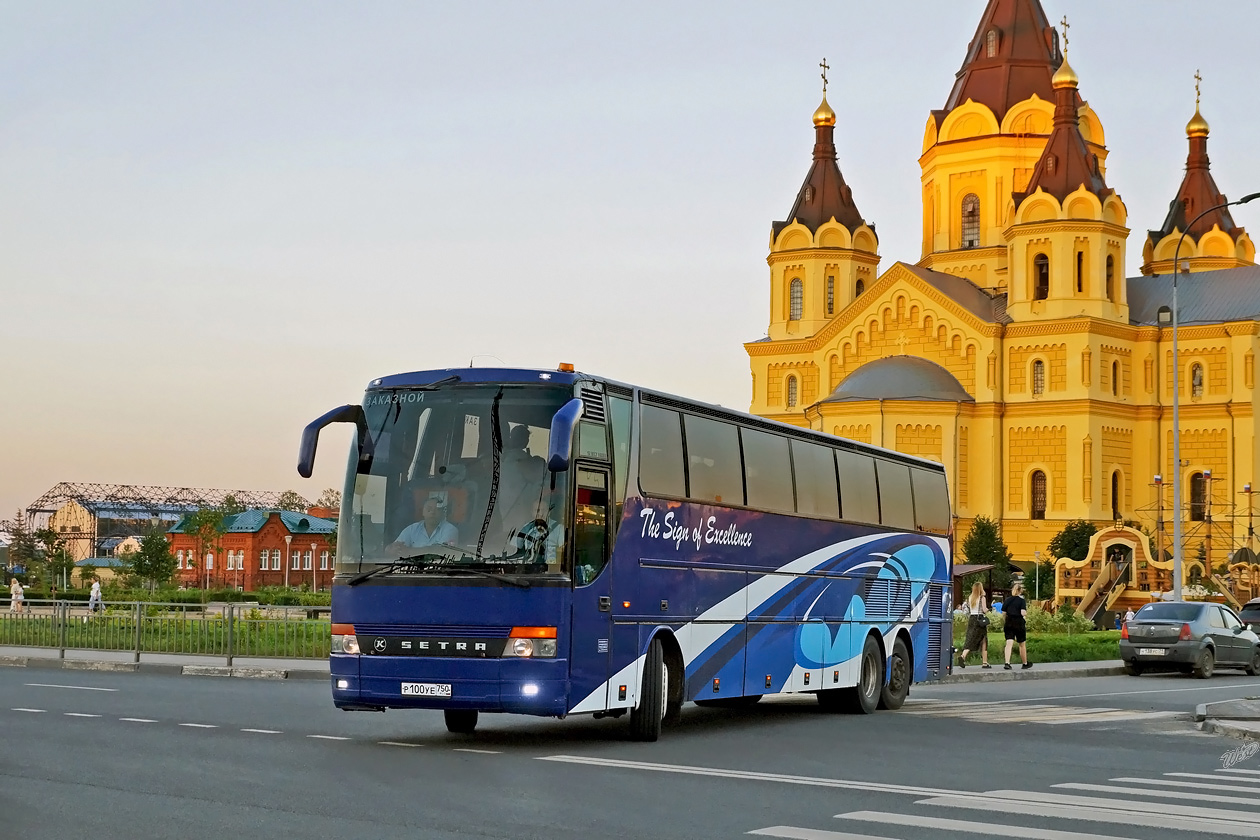 Московская область, Setra S317HDH № Р 100 УЕ 750
