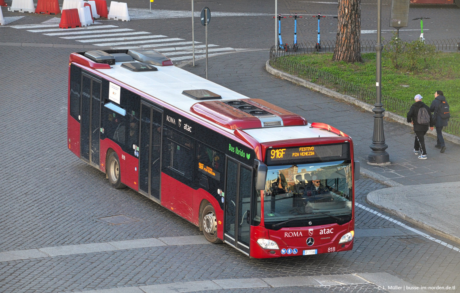Италия, Mercedes-Benz Citaro C2 hybrid № 818
