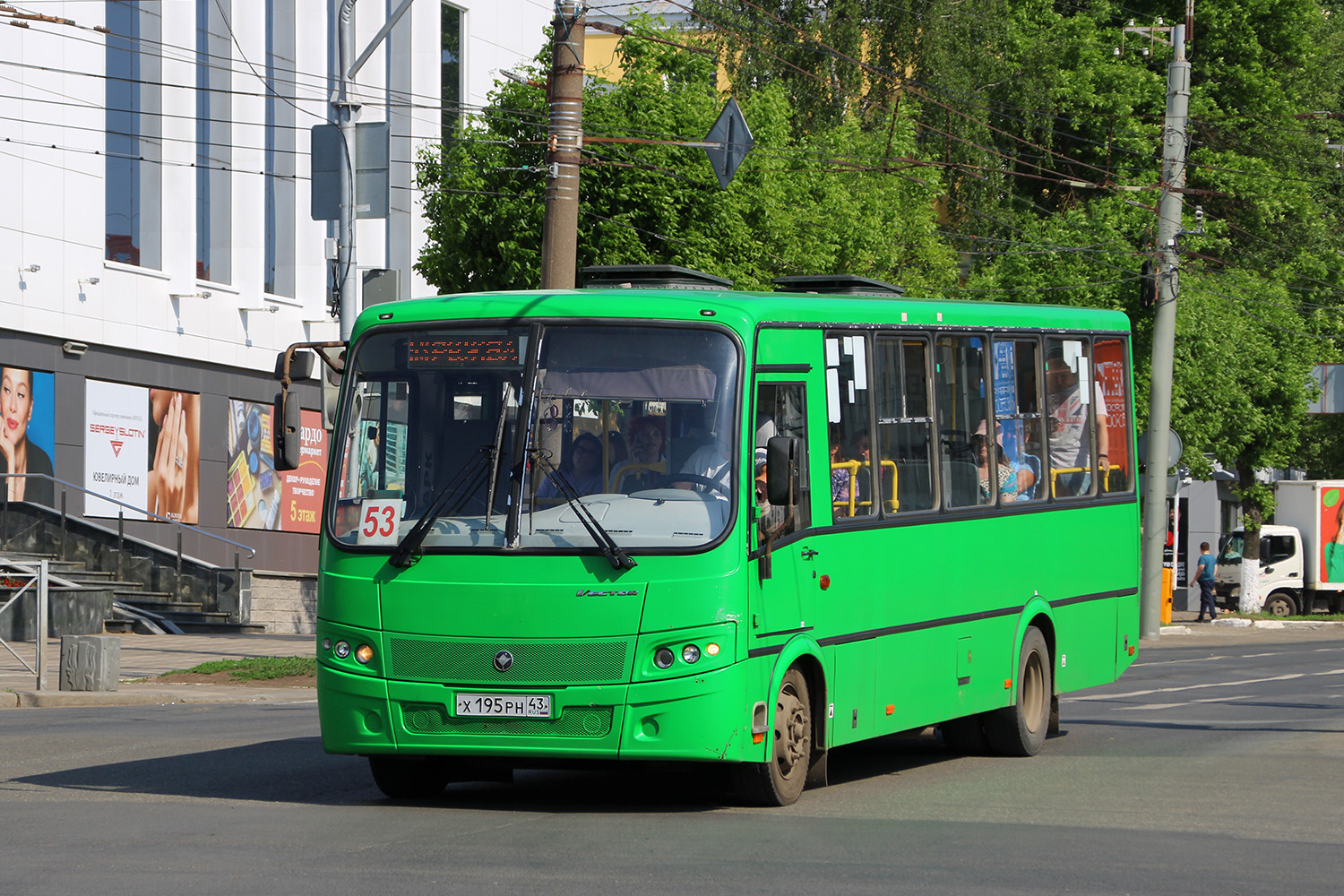 Кировская область, ПАЗ-320414-04 "Вектор" (1-2) № Х 195 РН 43