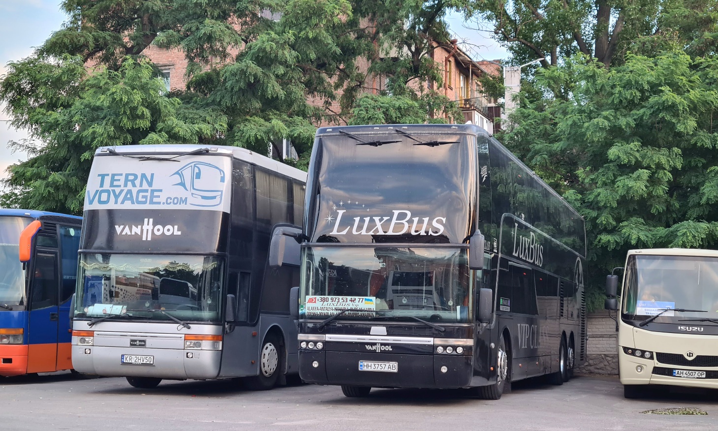 Odessa region, Van Hool TD927 Astromega # HH 3757 AB