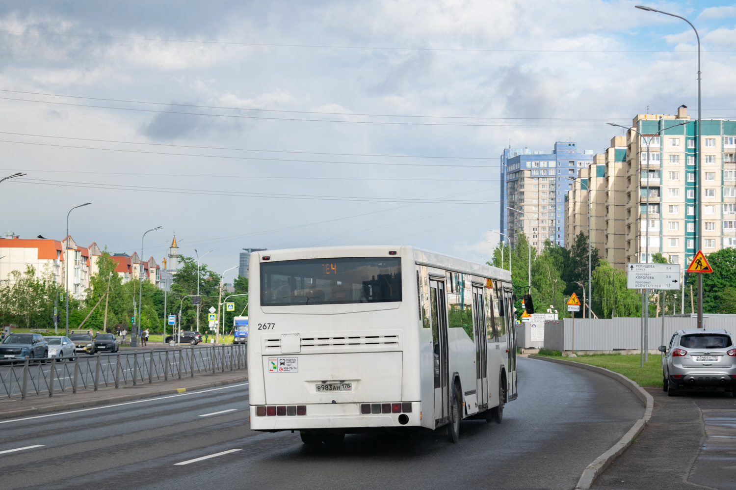 Sankt Petersburg, NefAZ-5299-30-32 Nr 2677