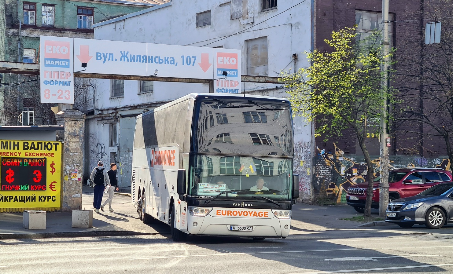 Киев, Van Hool TX18 Altano № AI 5500 KA