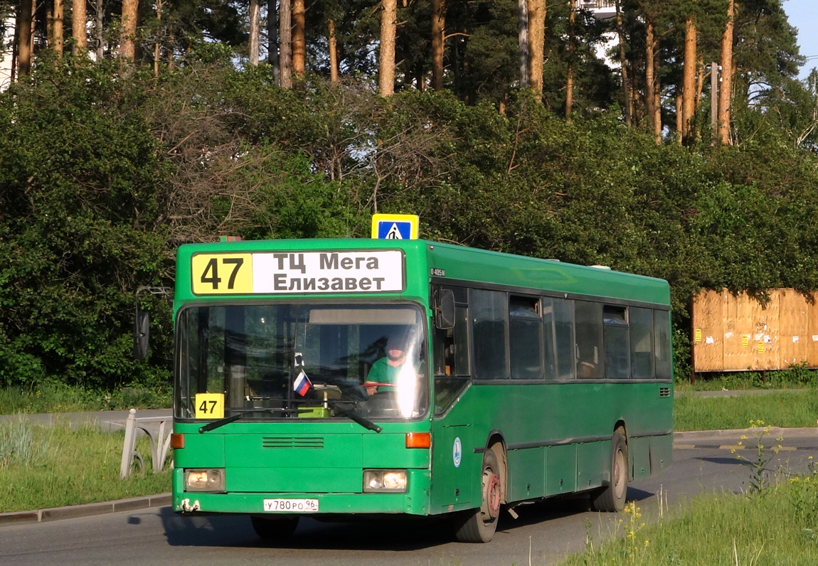 Свердловская область, Mercedes-Benz O405N № У 780 РО 96