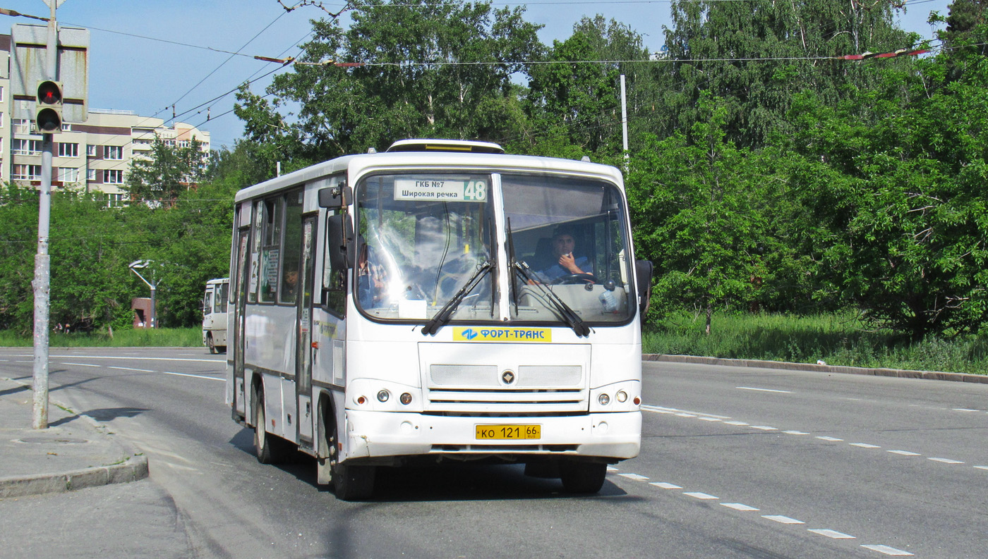 Свердловская область, ПАЗ-320402-05 № КО 121 66