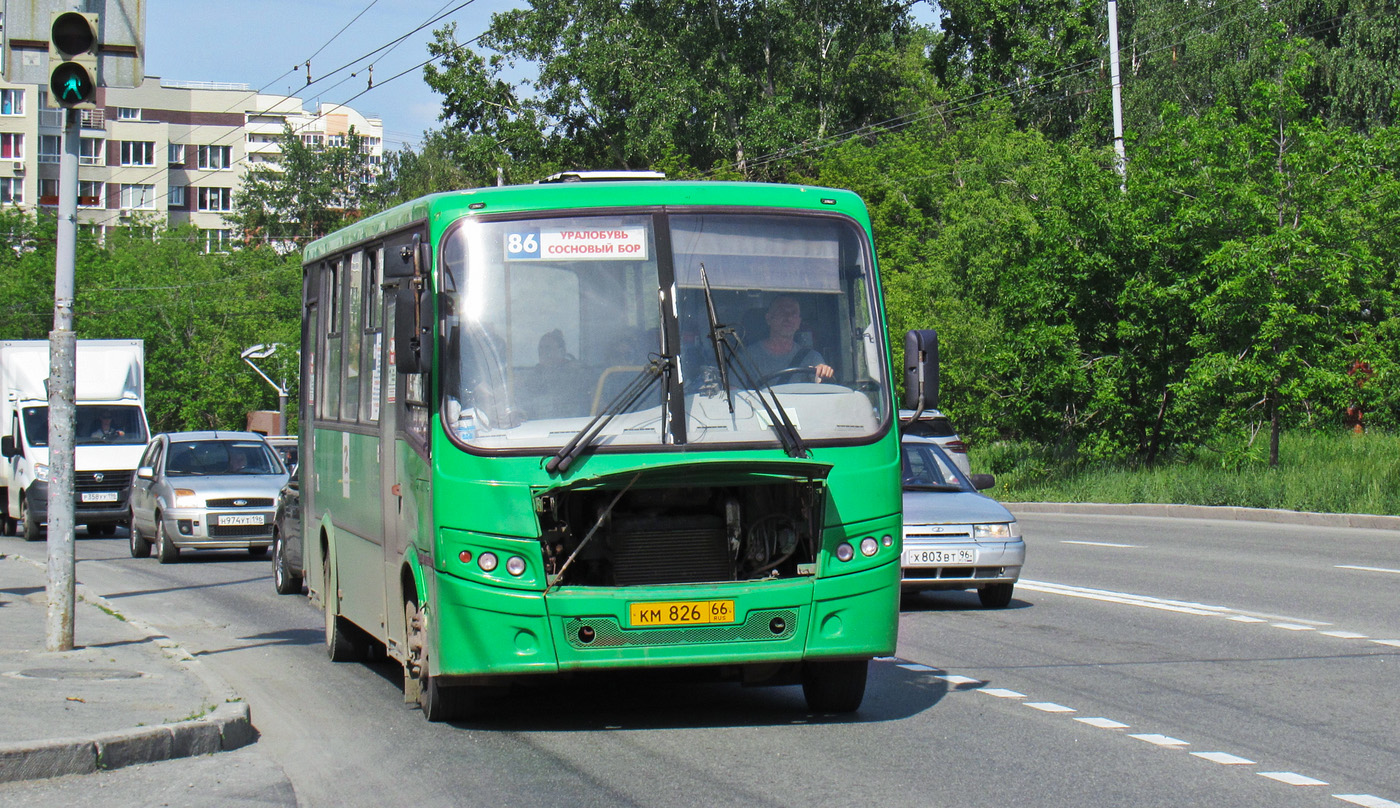 Свердловская область, ПАЗ-320412-14 "Вектор" № КМ 826 66