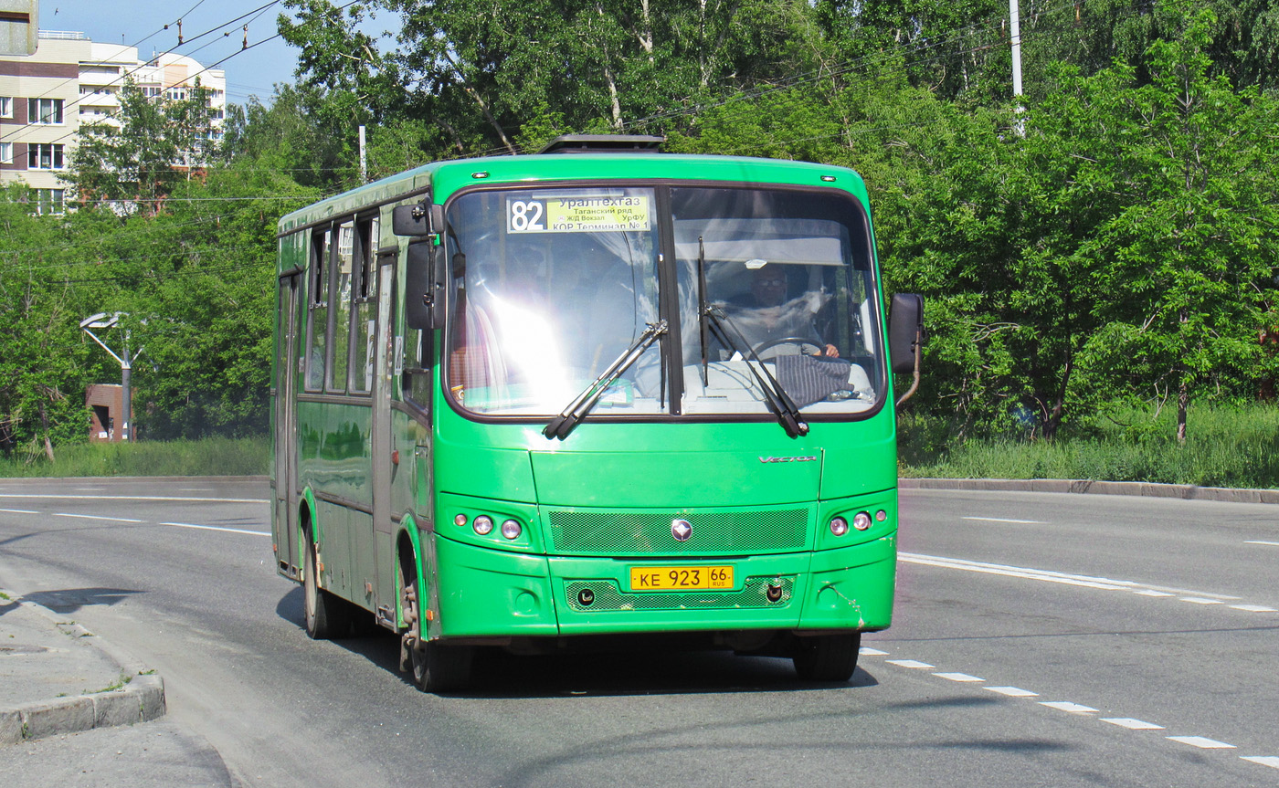 Свердловская область, ПАЗ-320414-04 "Вектор" (1-2) № КЕ 923 66