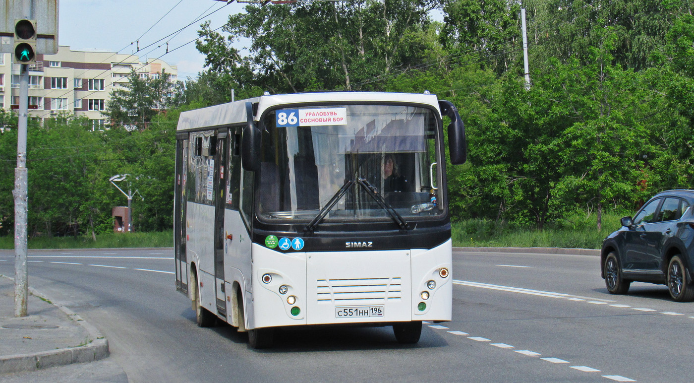 Свердловская область, СИМАЗ-2258 № С 551 НН 196