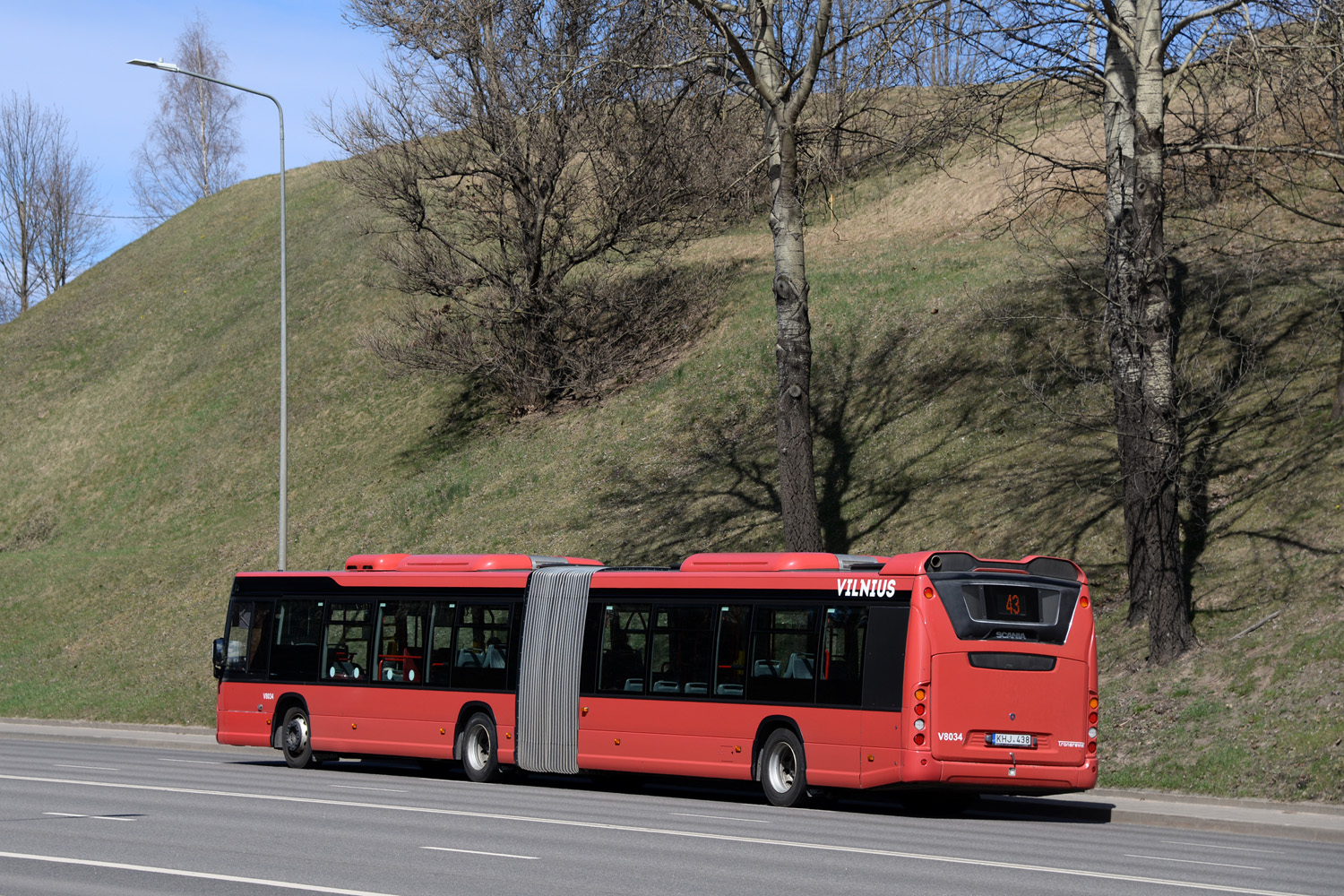 Литва, Scania Citywide LFA № V8034