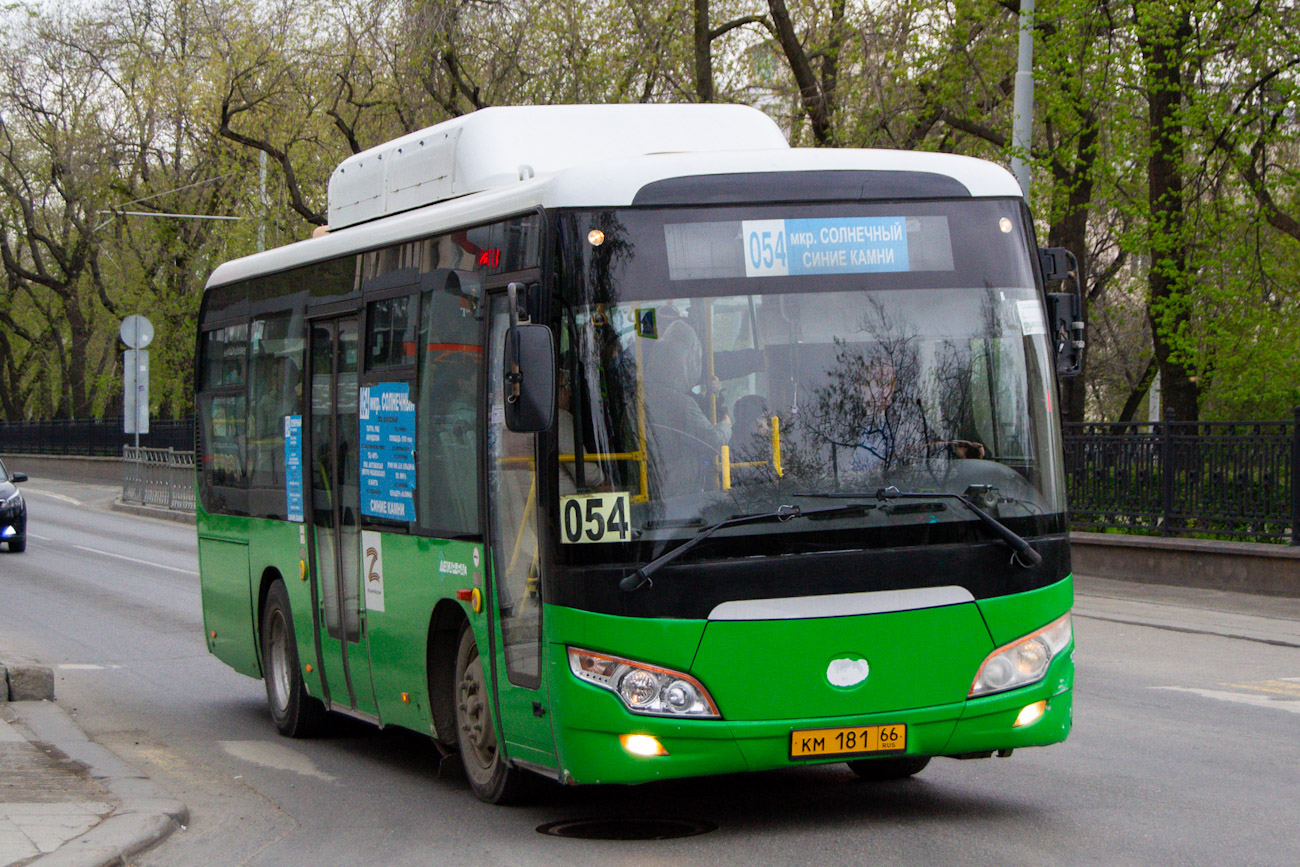 Свердловская область, Yutong ZK6852HG № КМ 181 66