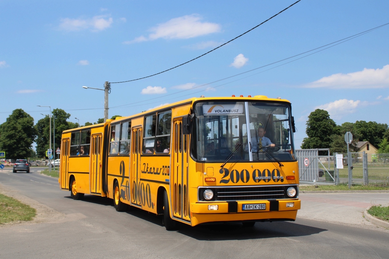 Венгрия, Ikarus 280.33 № AA IK-280; Венгрия — 3. Volánbusz Retro Nap, Hatvan (2024)