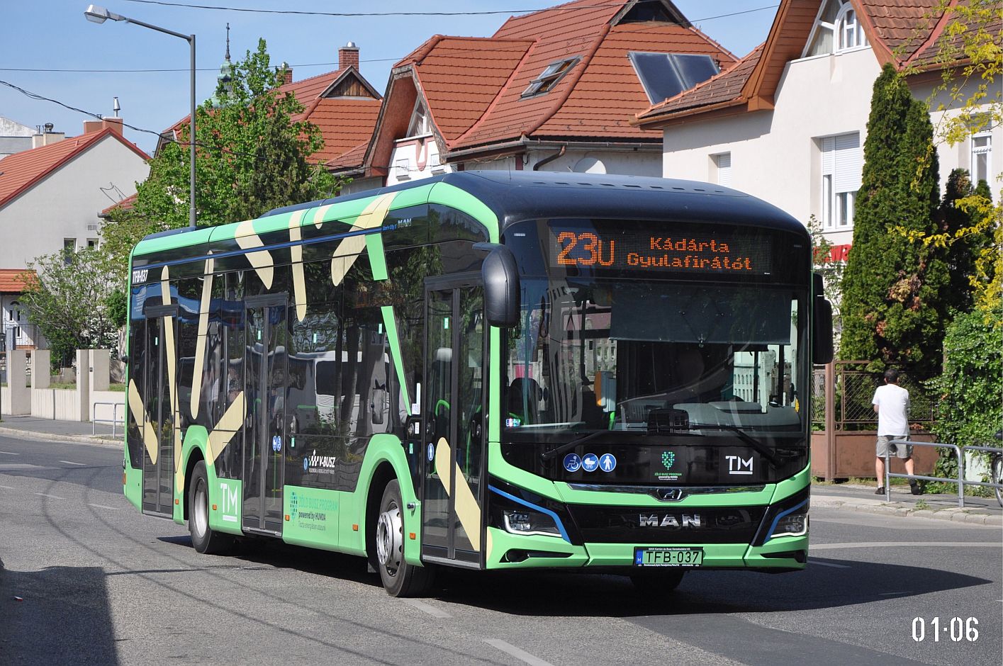 Венгрия, MAN 12C Lion's City 12 E NL367 № TFB-037