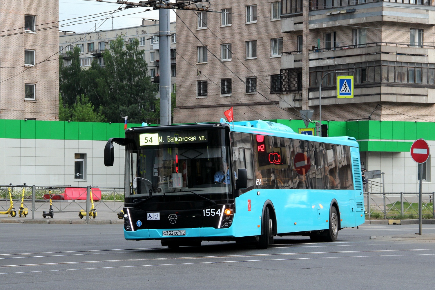 Санкт-Петербург, ЛиАЗ-5292.65 № 1554