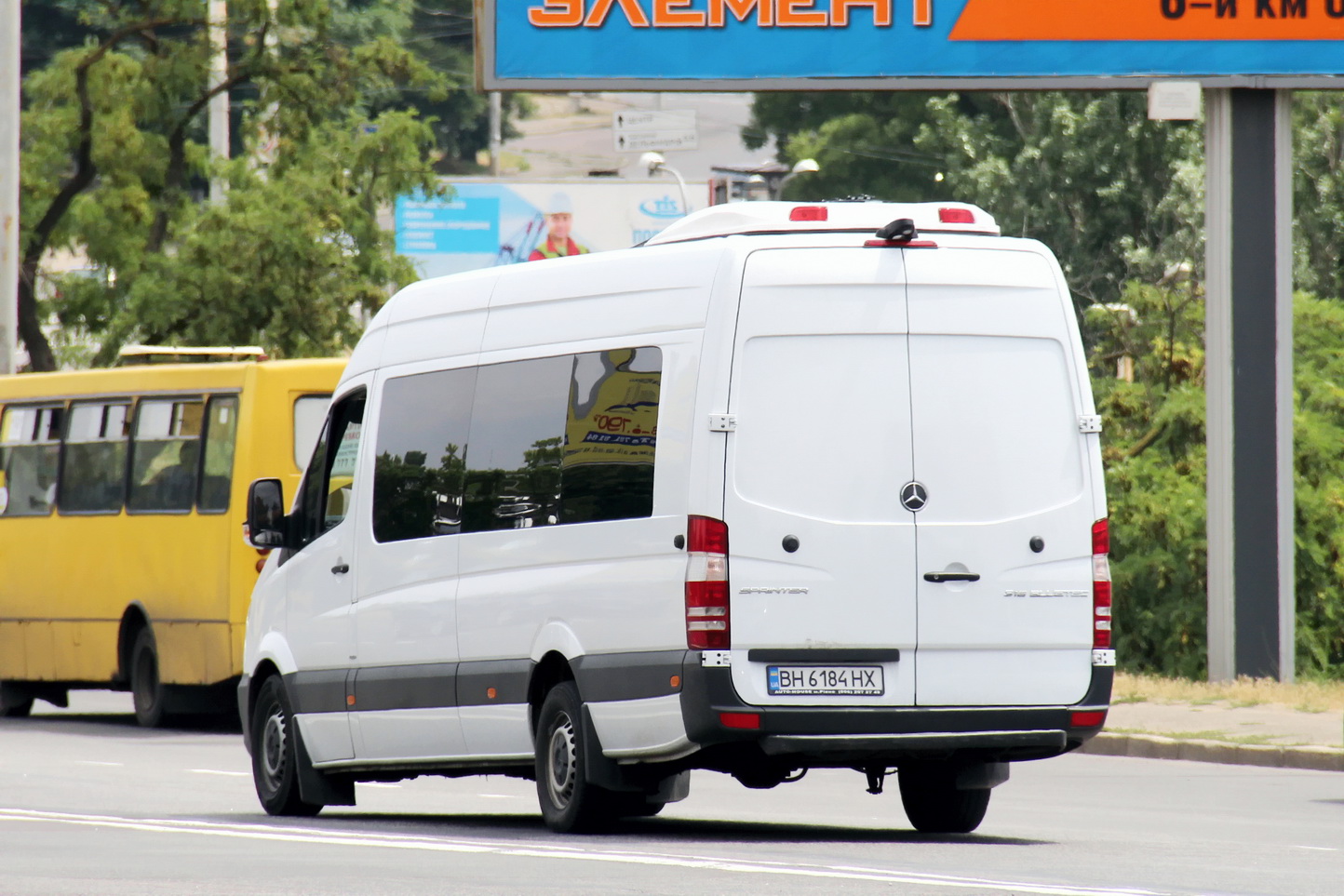 Одесская область, Mercedes-Benz Sprinter W906 316CDI № BH 6184 HX