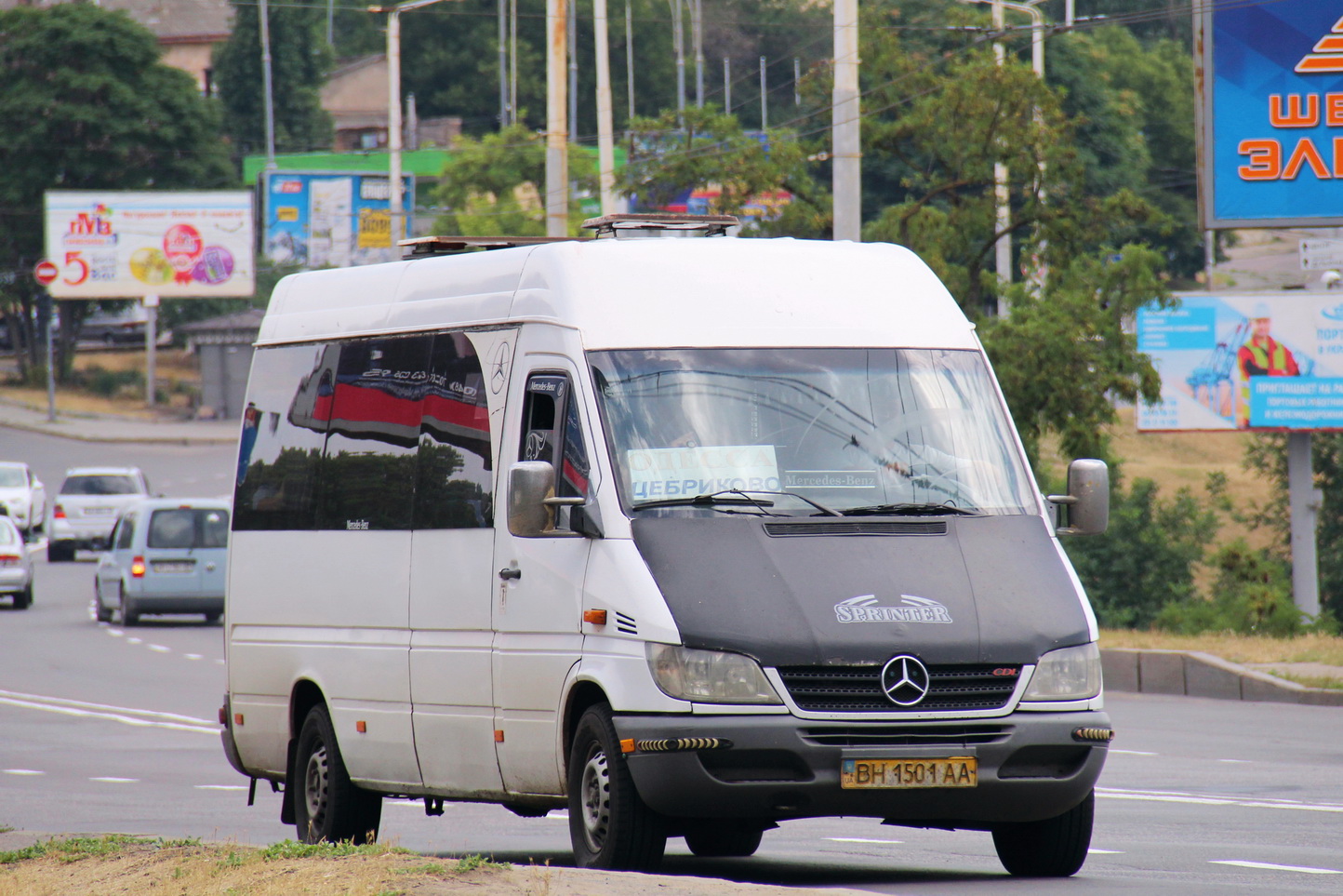 Одесская область, Mercedes-Benz Sprinter W903 313CDI № BH 1501 AA