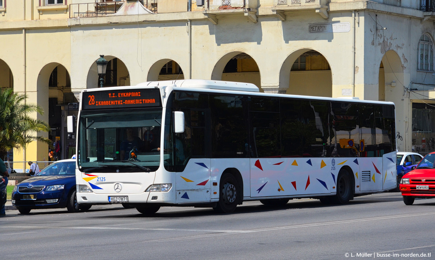 Греция, Mercedes-Benz O530 Citaro facelift № 2125