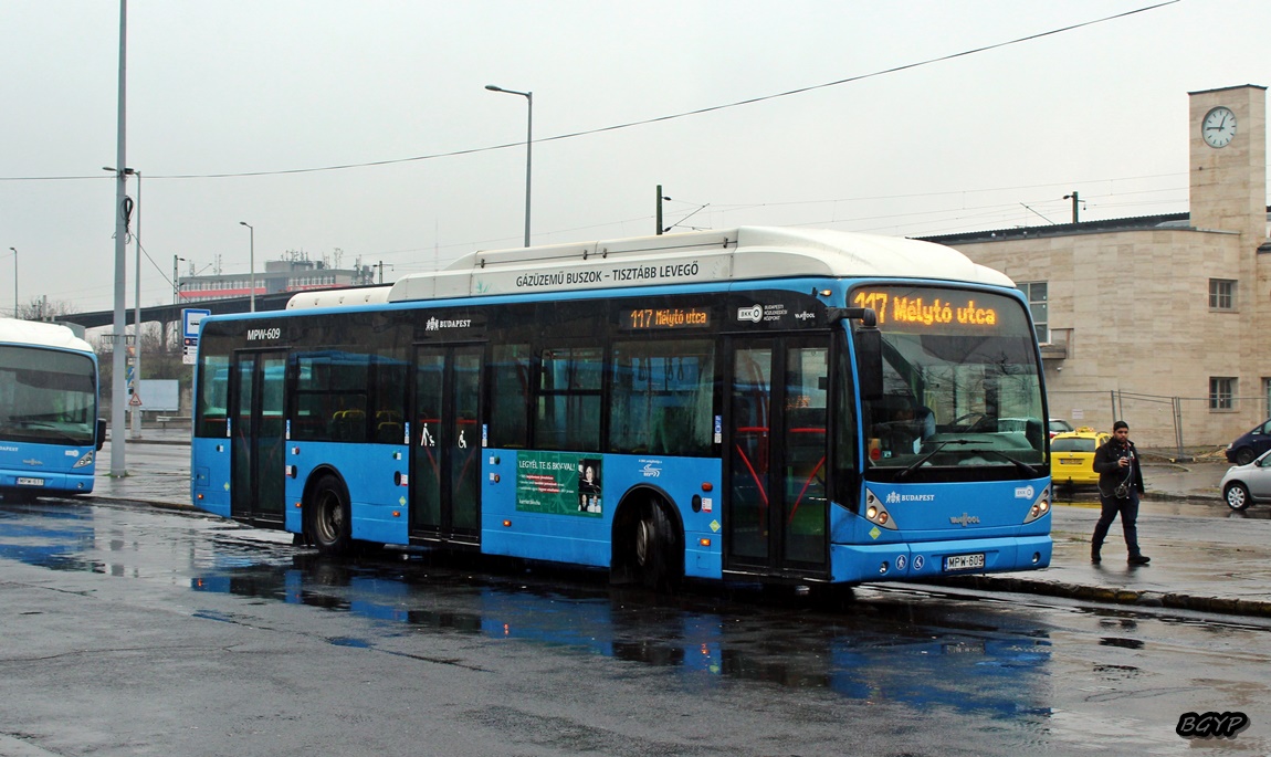 Венгрия, Van Hool New A330 CNG № MPW-609