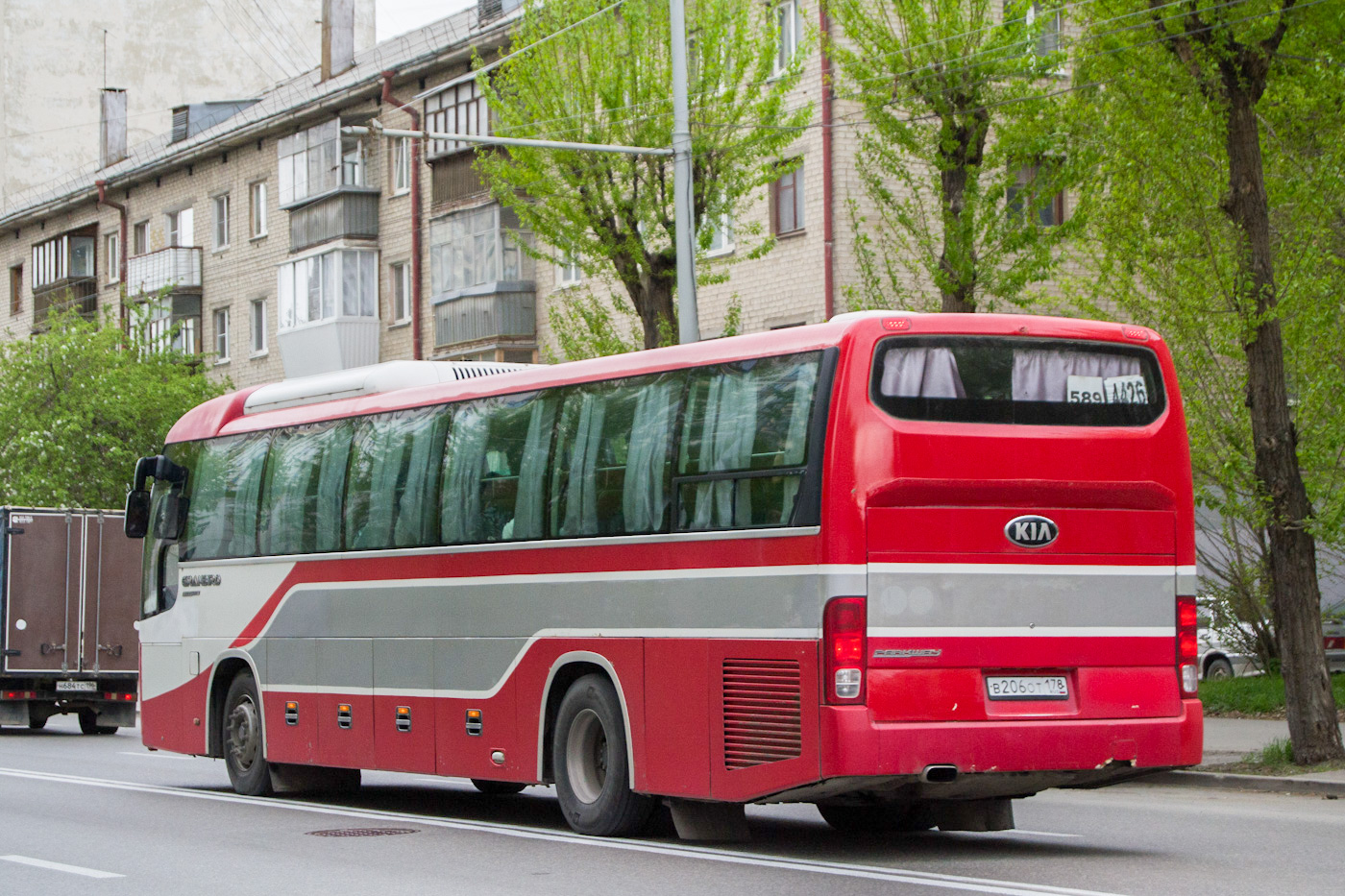 Челябинская область, Kia Granbird № В 206 ОТ 178