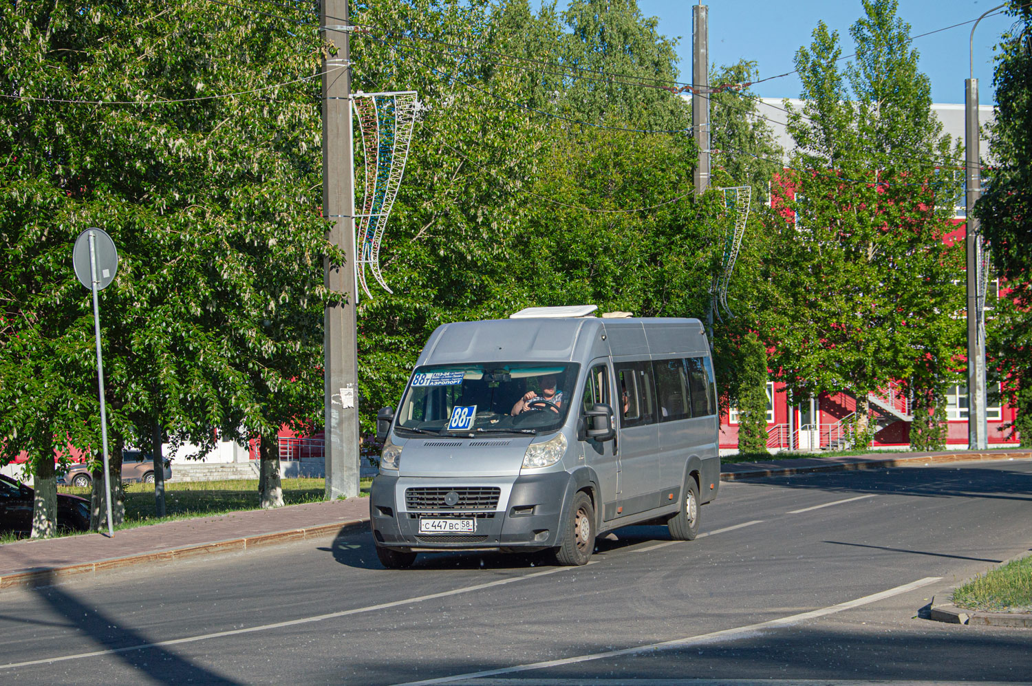 Пензенская вобласць, IRITO-Ducato L4H2 (Z8P) № С 447 ВС 58