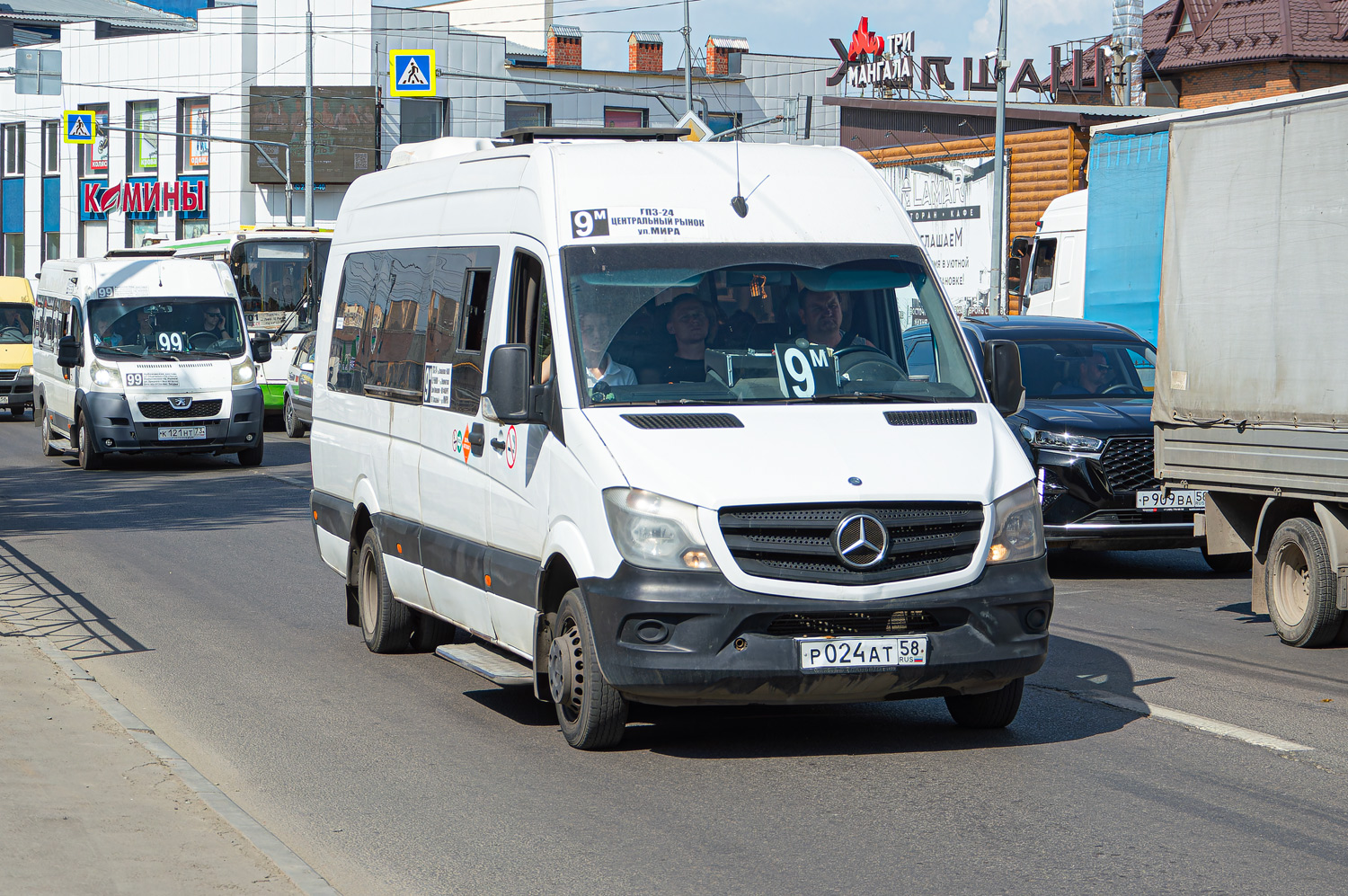 Пензенская область, Луидор-22360C (MB Sprinter) № Р 024 АТ 58