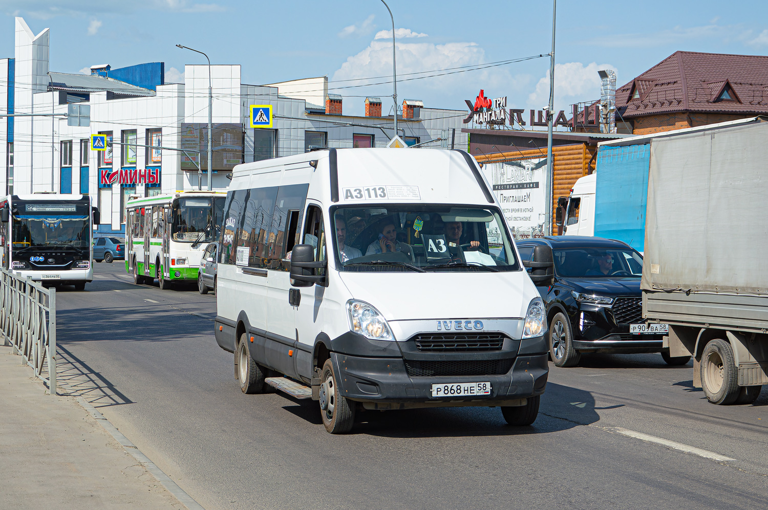 Пензенская область, Нижегородец-2227UT (IVECO Daily) № Р 868 НЕ 58