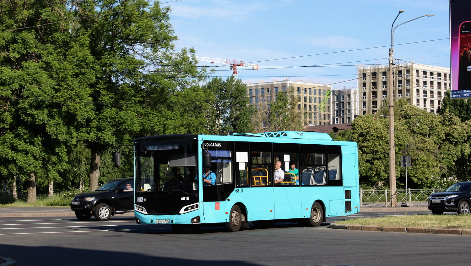 Санкт-Петербург, Volgabus-4298.G4 (LNG) № 6810