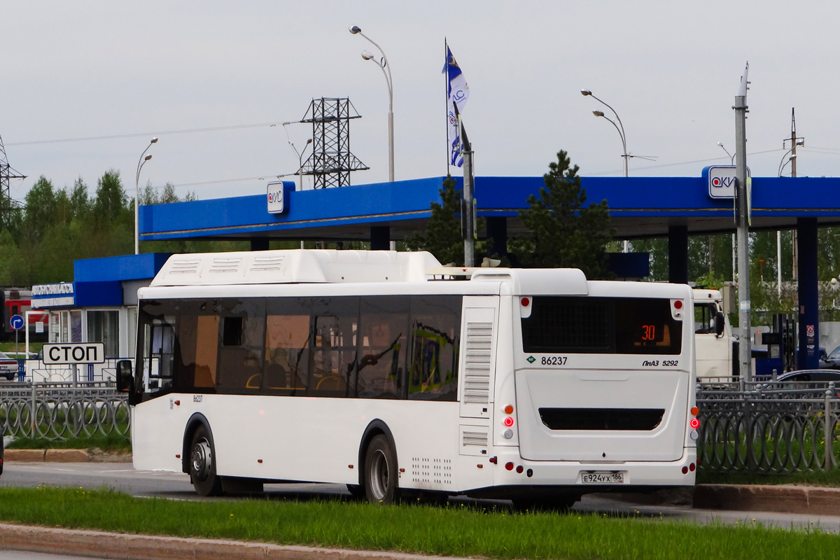 Ханты-Мансийский АО, ЛиАЗ-5292.67 (CNG) № 86237