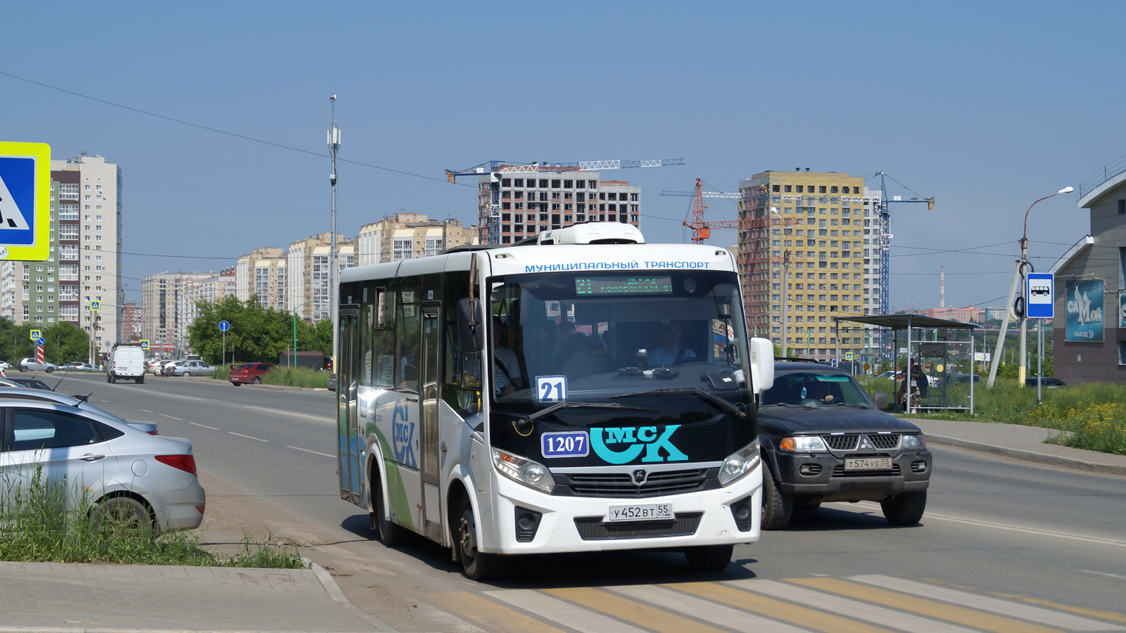 Омская область, ПАЗ-320435-04 "Vector Next" № 1207