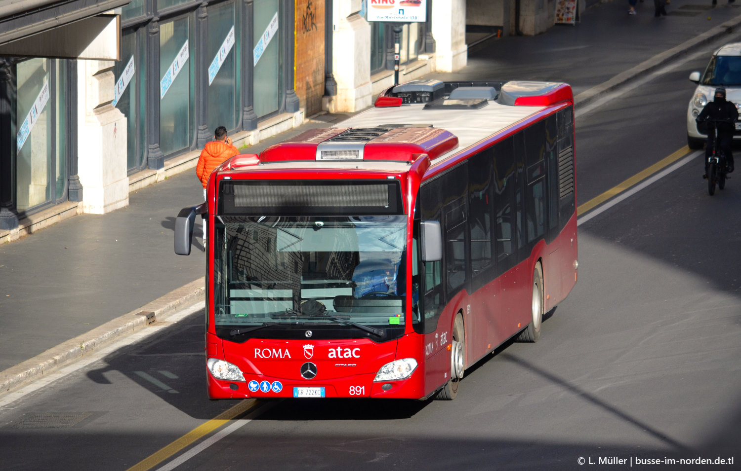 Италия, Mercedes-Benz Citaro C2 hybrid № 891