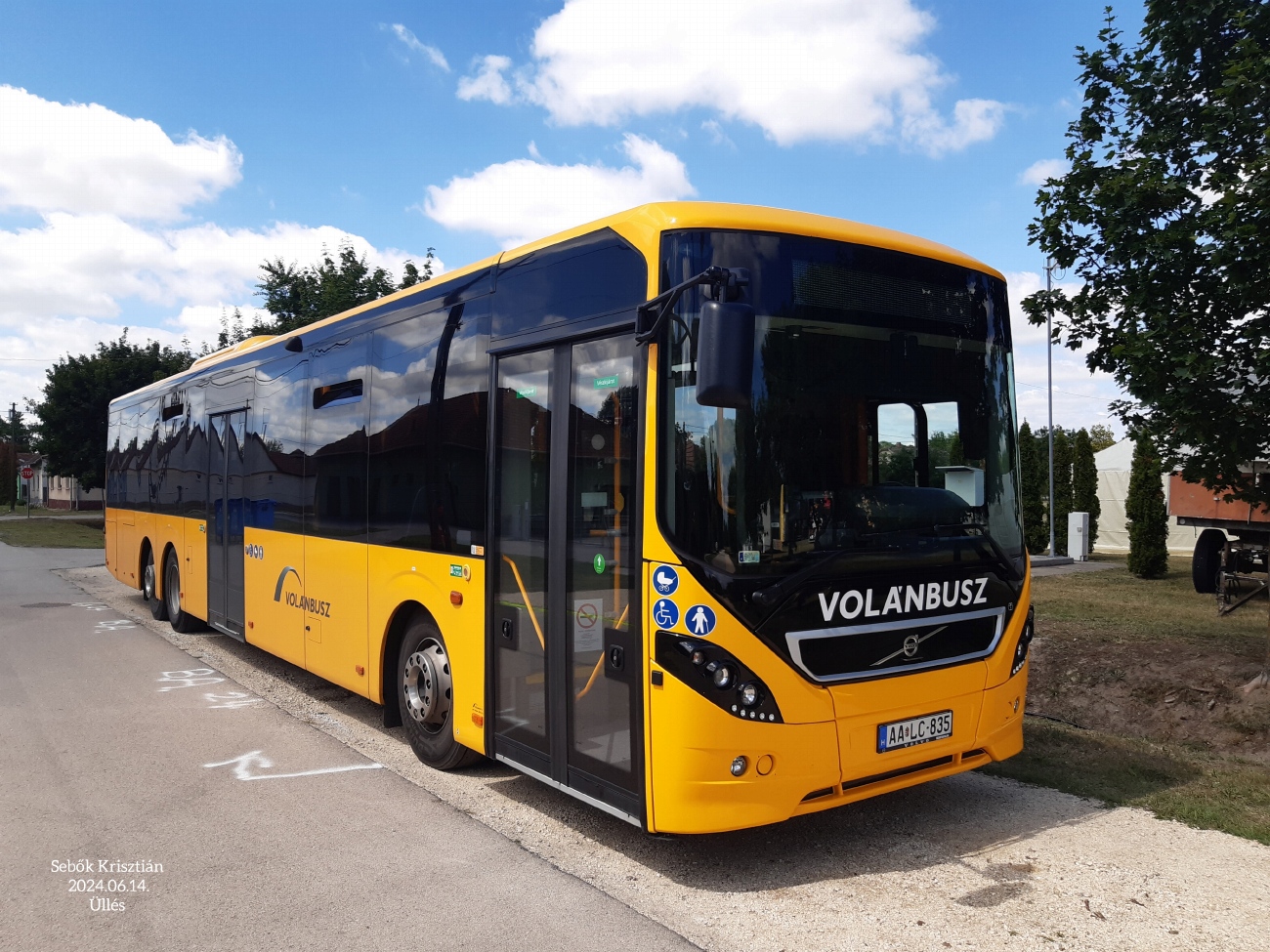 Венгрия, Volvo 8900BLE № AA LC-835