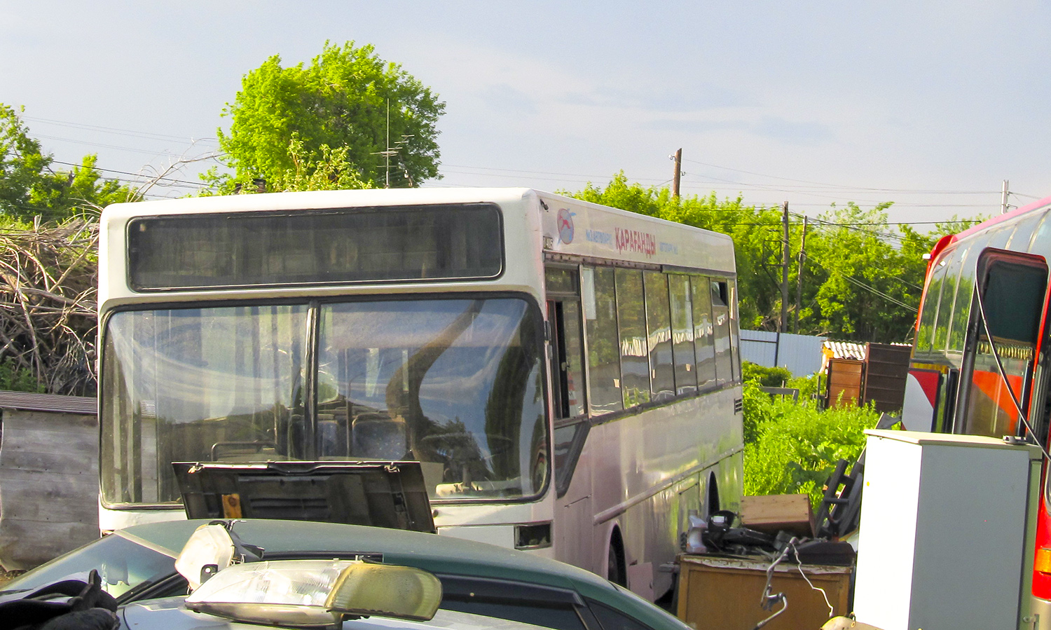 Карагандинская область, Mercedes-Benz O405 № M 653 BW; Карагандинская область — Автобусы без номеров