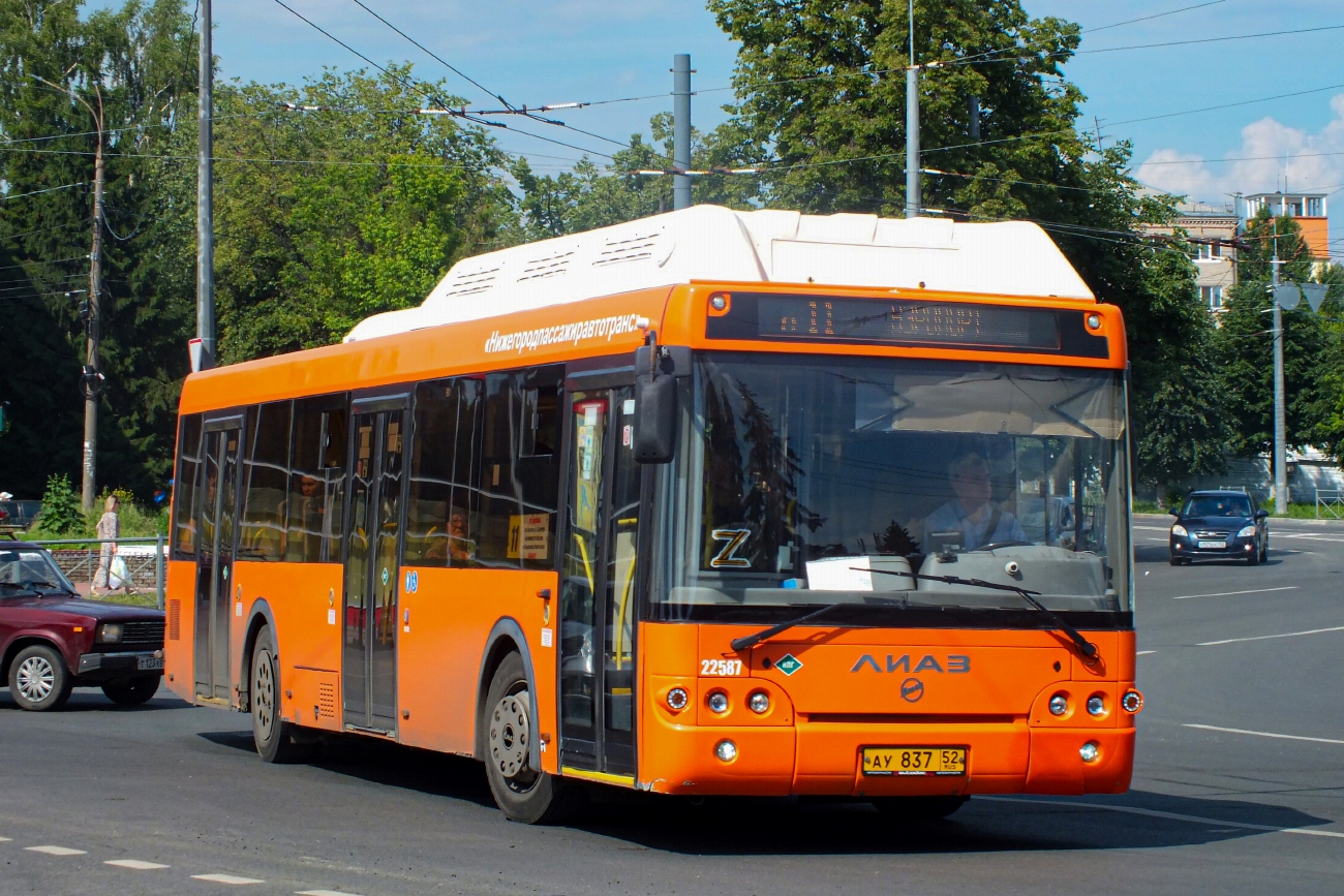Нижегородская область, ЛиАЗ-5292.67 (CNG) № 21587