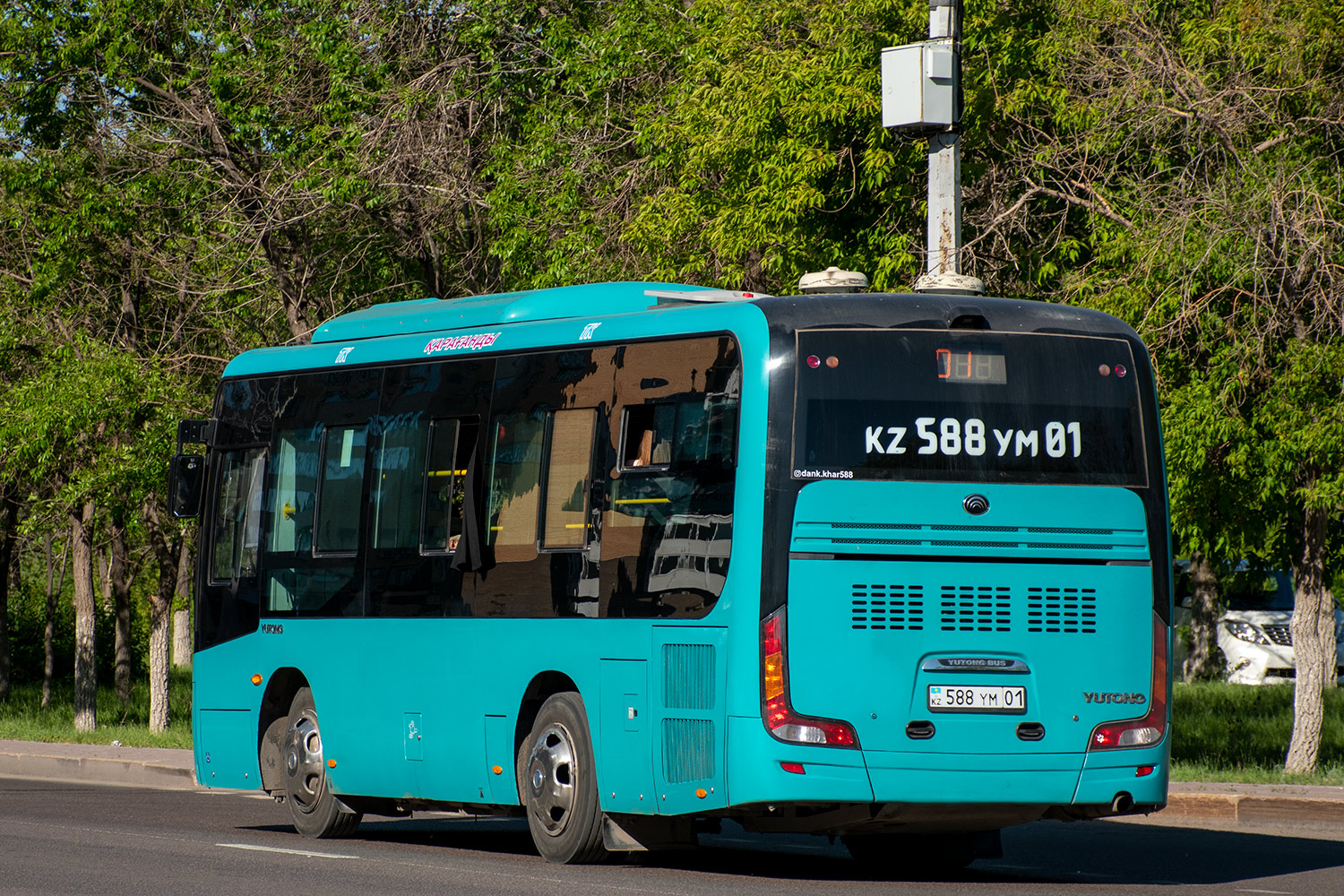 Карагандинская область, Yutong ZK6852HG (СарыаркаАвтоПром) № 588 YM 01